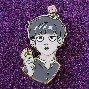 3/$20 Mob Psycho 100 Shigeo Kageyama Japan Anime Manga Hard Enamel Pin